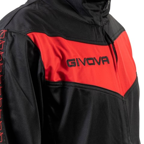 Dres Givova Tuta Visa Black czarno-czerwony TR018 1012B