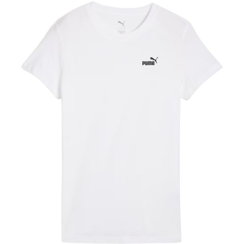 Koszulka damska Puma ESS Small No.1 Logo Tee biała 682372 02