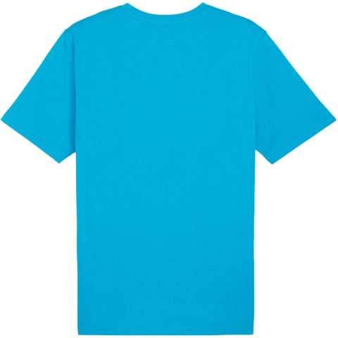 Koszulka męska Puma Team Rise Logo Jersey Cotton jasnoniebieska 658705 02