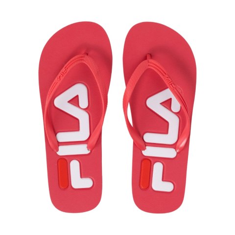 Klapki damskie Fila Troy czerwone FFW0005 40117