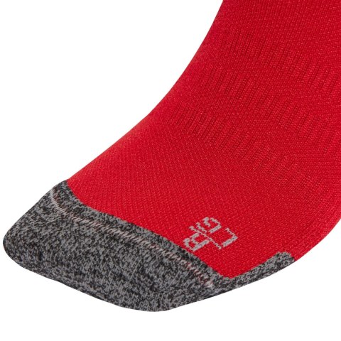 Skarpety piłkarskie adidas Football Cushioned Performance Crew czerwone JW3435