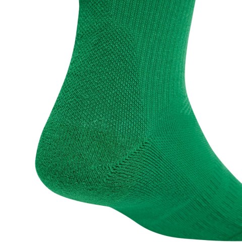 Skarpety piłkarskie adidas Football Cushioned Performance Crew zielone JW3436