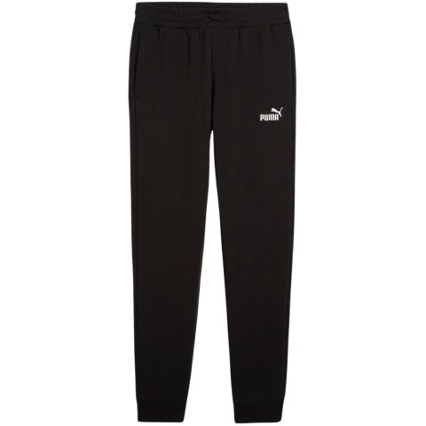 Spodnie męskie Puma Ess No.1 Logo Slim czarne 682644 01