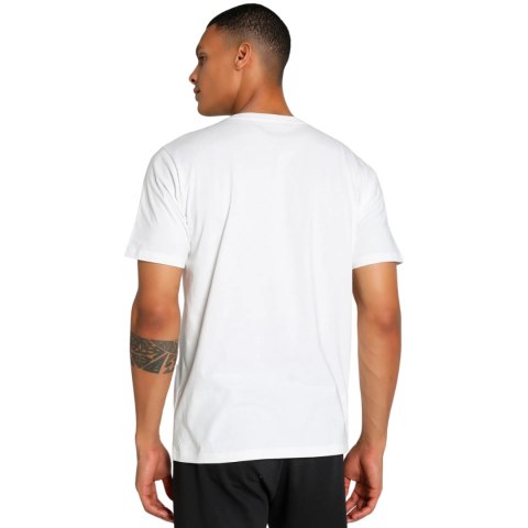 Koszulka męska Puma Team Rise Logo Jersey Cotton biała 658705 04