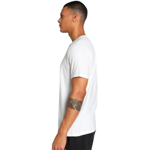 Koszulka męska Puma Team Rise Logo Jersey Cotton biała 658705 04