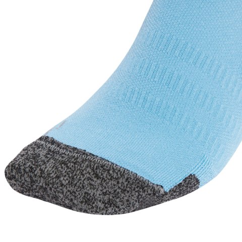 Skarpety piłkarskie adidas Football Cushioned Performance Crew błękitne JW3433