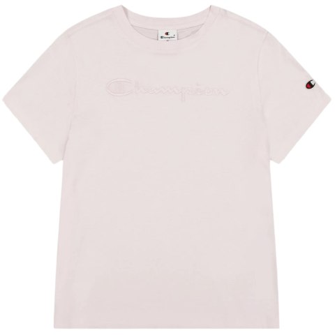 Koszulka damska Champion SS Tee jasnoróżowa 117650 PS195