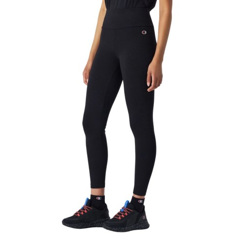 Legginsy damskie Champion Crop Leggings 7/8 czarne 117558 KK001