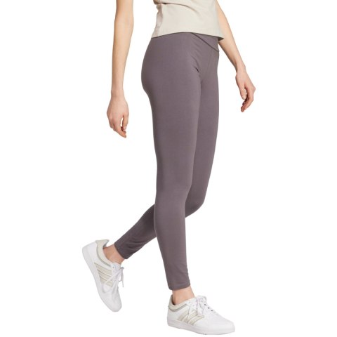 Legginsy damskie adidas Essentials Big Logo Cotton szare JH1188