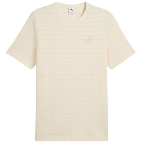 Koszulka męska Puma Ess Elevated Structured Tee beżowa 684722 99