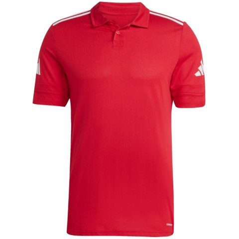 Koszulka męska adidas Squadra 25 Polo czerwona JY3418