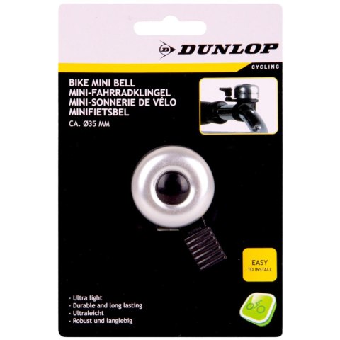 Dzwonek rowerowy Dunlop Gruszka 35 mm srebrny 475240