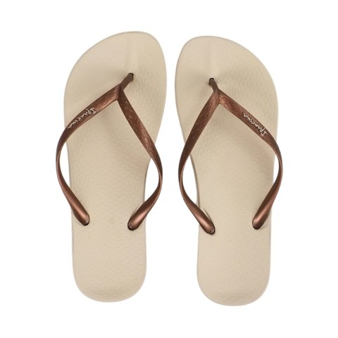 Klapki damskie Ipanema Anat Tan Fem beżowe 81030-AG183
