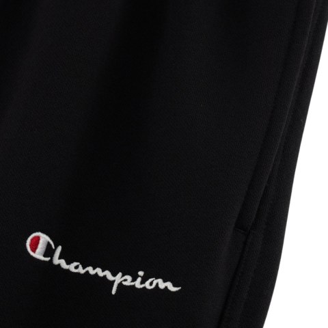 Spodnie męskie Champion Straight Hem czarne 220294 KK001
