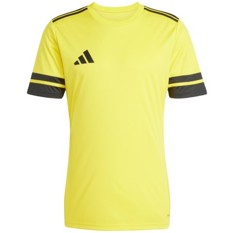 Koszulka męska adidas Squadra 25 Jersey Short Sleeve żółta JG5831