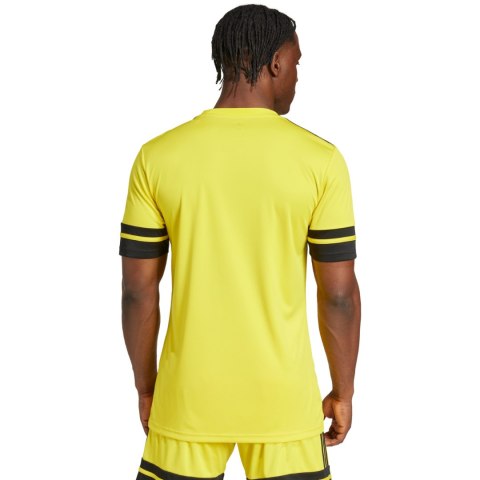 Koszulka męska adidas Squadra 25 Jersey Short Sleeve żółta JG5831