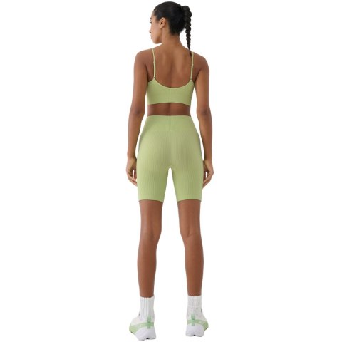 Legginsy damskie 4F FNK F014 jasna zieleń 4FWSS25TFSTF014 42S