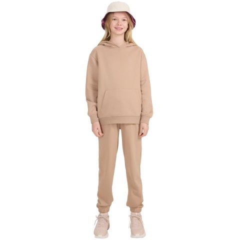 Bluza dla dziewczynki 4F F1854 beżowa 4FJWSS25TSWSF1854 83S