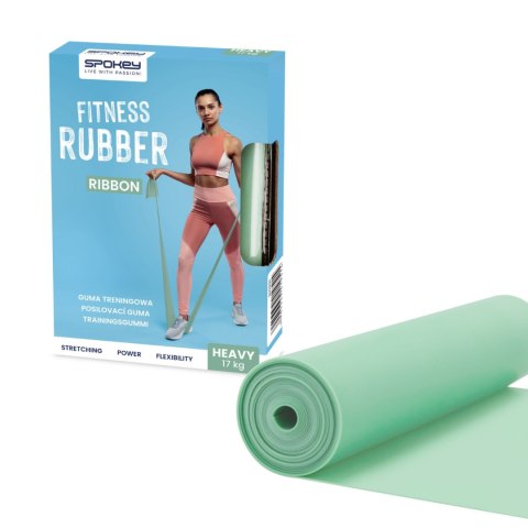 Guma Fitness Spokey Ribbon Hard GN zielona 941951