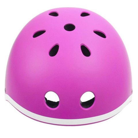 Kask SMJ różowy dla dziewczynki regulowany F501