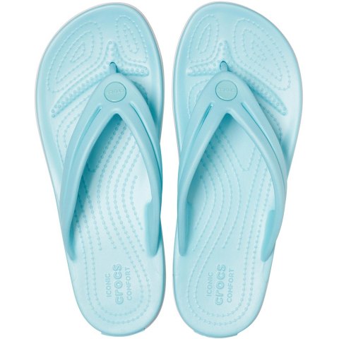 Klapki damskie Crocs Crocband Flip niebieskie 206100 4O9