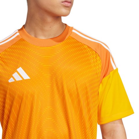 Koszulka bramkarska męska adidas Tiro 25 Competition Jersey Short Sleeve pomarańczowa JN4502