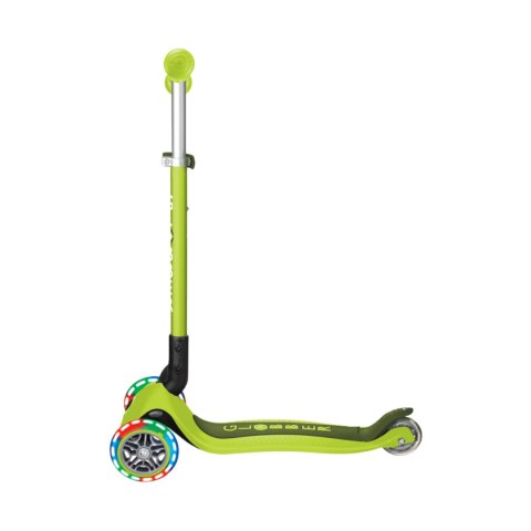 Hulajnoga SMJ Globber 3-kołowa 432-106-3 Primo Foldable Lights limonkowa
