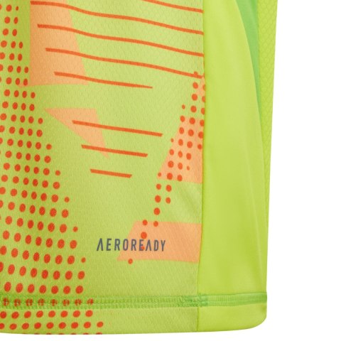Koszulka bramkarska dla dzieci adidas Tiro 24 Competition Long Sleeve Goalkeeper limonkowa IU0294