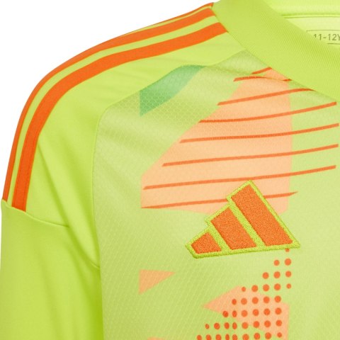 Koszulka bramkarska dla dzieci adidas Tiro 24 Competition Long Sleeve Goalkeeper limonkowa IU0294