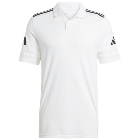 Koszulka męska adidas Squadra 25 Polo biała JY3419