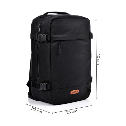 Plecak kabinowy Meteor Hermod 20 l czarny 16884