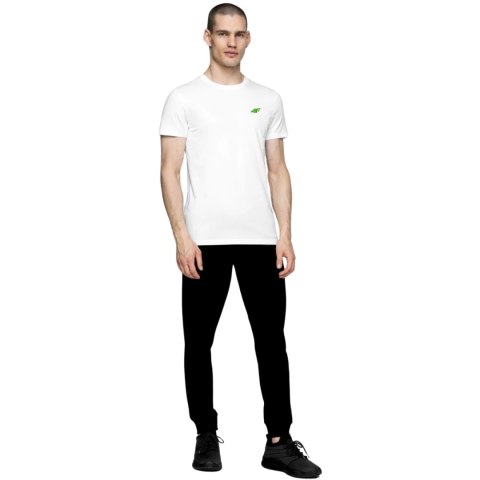 Koszulka męska 4F M3096 biała 4FWSS25TTSHM3096 10S