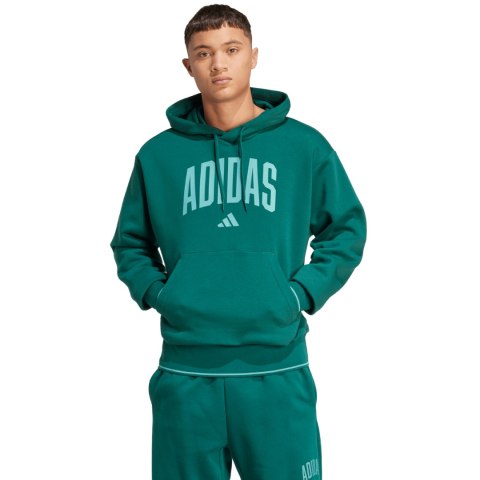 Bluza męksa adidas Collegiate Hoodie zielona KC3873