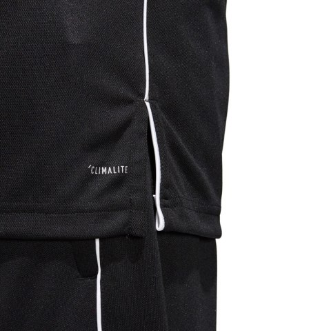 Koszulka męska adidas Core 18 Polo czarna CE9037