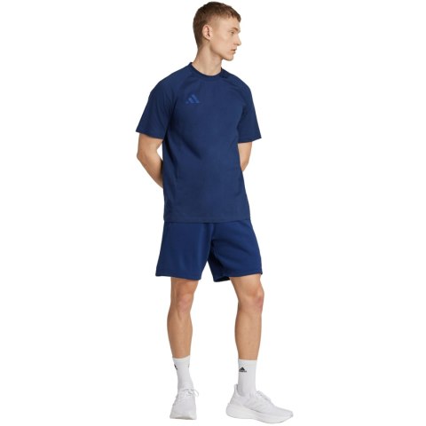 Koszulka męska adidas Tiro 25 Tee Travel granatowa JY5949