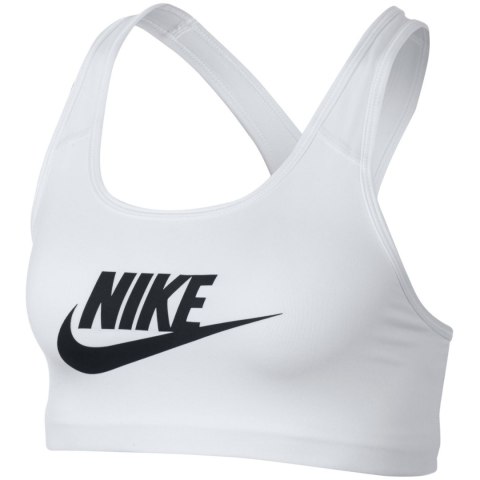 Stanik sportowy Nike Futura Swoosh biały 899370 100