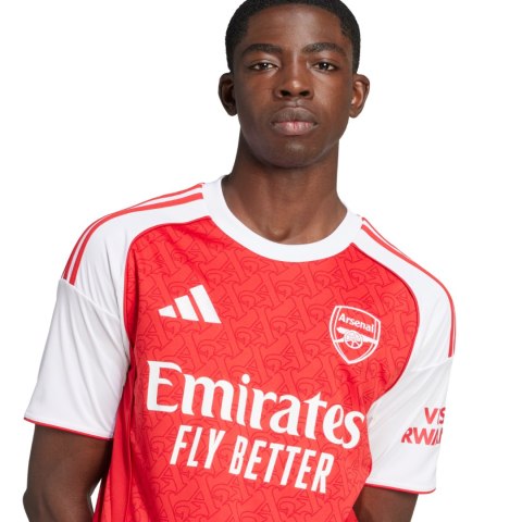 Koszulka męska adidas Arsenal 25/26 Home AFC czerwona JI9517