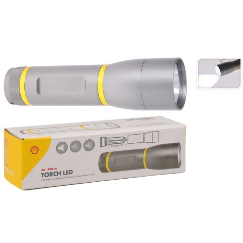 Latarka ręczna aluminiowa 12.5cm Torch LED 60-200lm