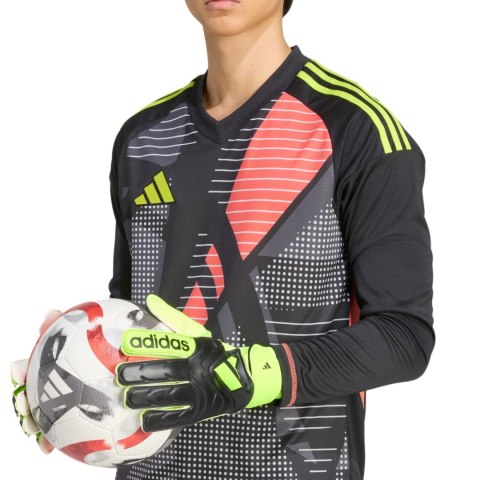 Rękawice bramkarskie adidas Copa Club czarno-zielone JN5340