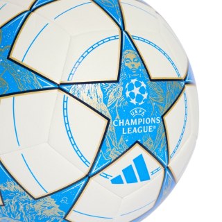 Piłka nożna adidas UCL Training 25/26 League Stage biało-niebieska JP1534