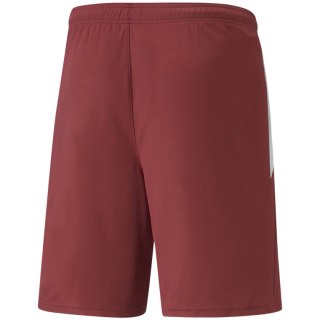 Spodenki męskie Puma teamLIGA bordowe 704924 09