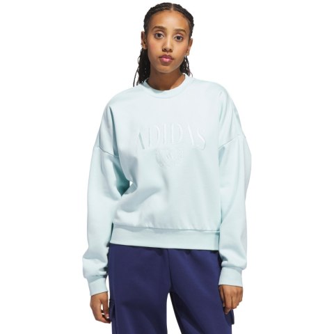 Bluza damska adidas Cozy Sweatshirt miętowa JM1792