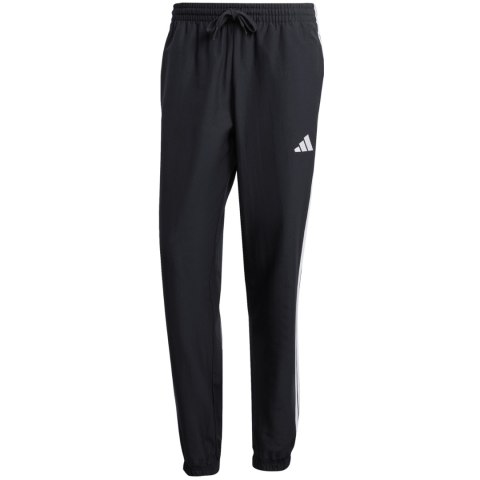 Dres męski adidas Sportswear Basic 3-Stripes Woven TT Track Suits czarny JI8849