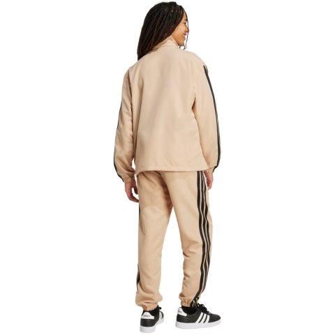 Dres męski adidas Sportswear Basic 3-Stripes Woven beżowy JX3149