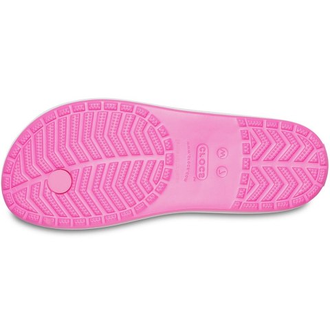 Klapki damskie Crocs Crocband Flip W różowe 206100 6QQ
