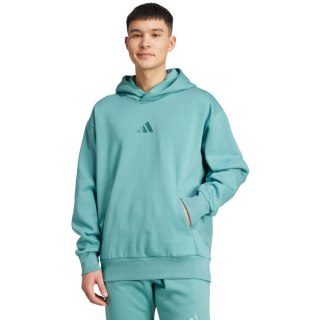Bluza męska adidas ALL SZN Fleece turkusowa JW0156