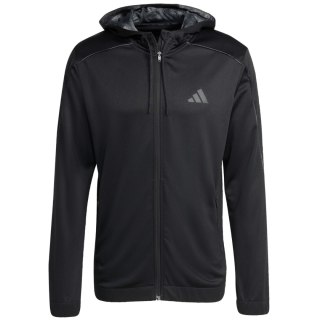 Bluza męska adidas SEA FZ HD czarna JV7243