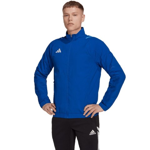Bluza męska adidas Tiro 23 Competition Presentation niebieska HU1336