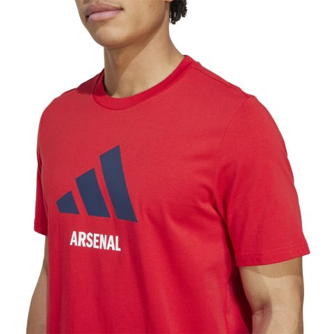 Koszulka adidas Polo Arsenal Londyn FC 24/25 Session Graphic Tee JM9415