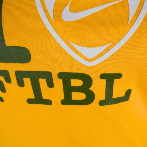 Koszulka damska Nike I Love Ftbl żółta 257286 703